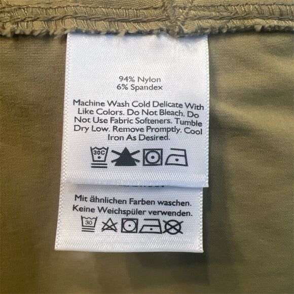 Eddie Bauer FirstAscent Guide Pro Shorts Men’s 44 Tan Hiking Zip Pockets Outdoor - Picture 5 of 8